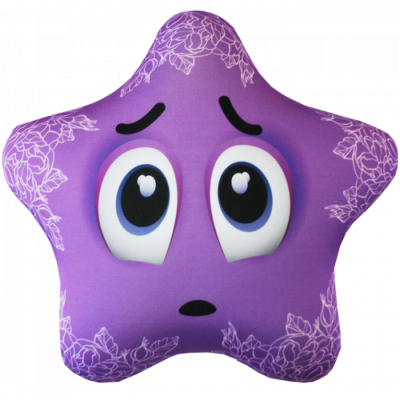 Игрушка Звезда фиолетовая МИ1714