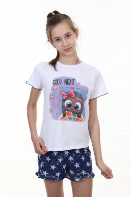 Детская пижама для девочки Совенок ДТК12