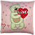 Подушка Игрушка Влюбленный мишка "Love" МП0139